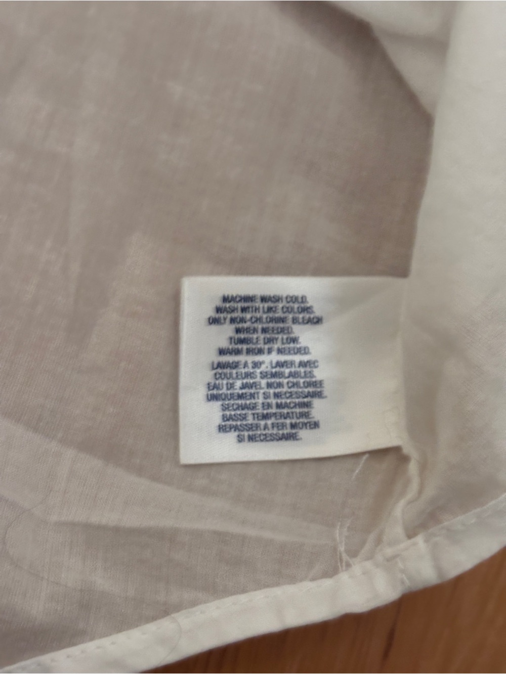 Ralph Lauren White 100% Cotton Button-down Ruffled Shirt ~ Child’s Size 16 - Picture 5 of 13